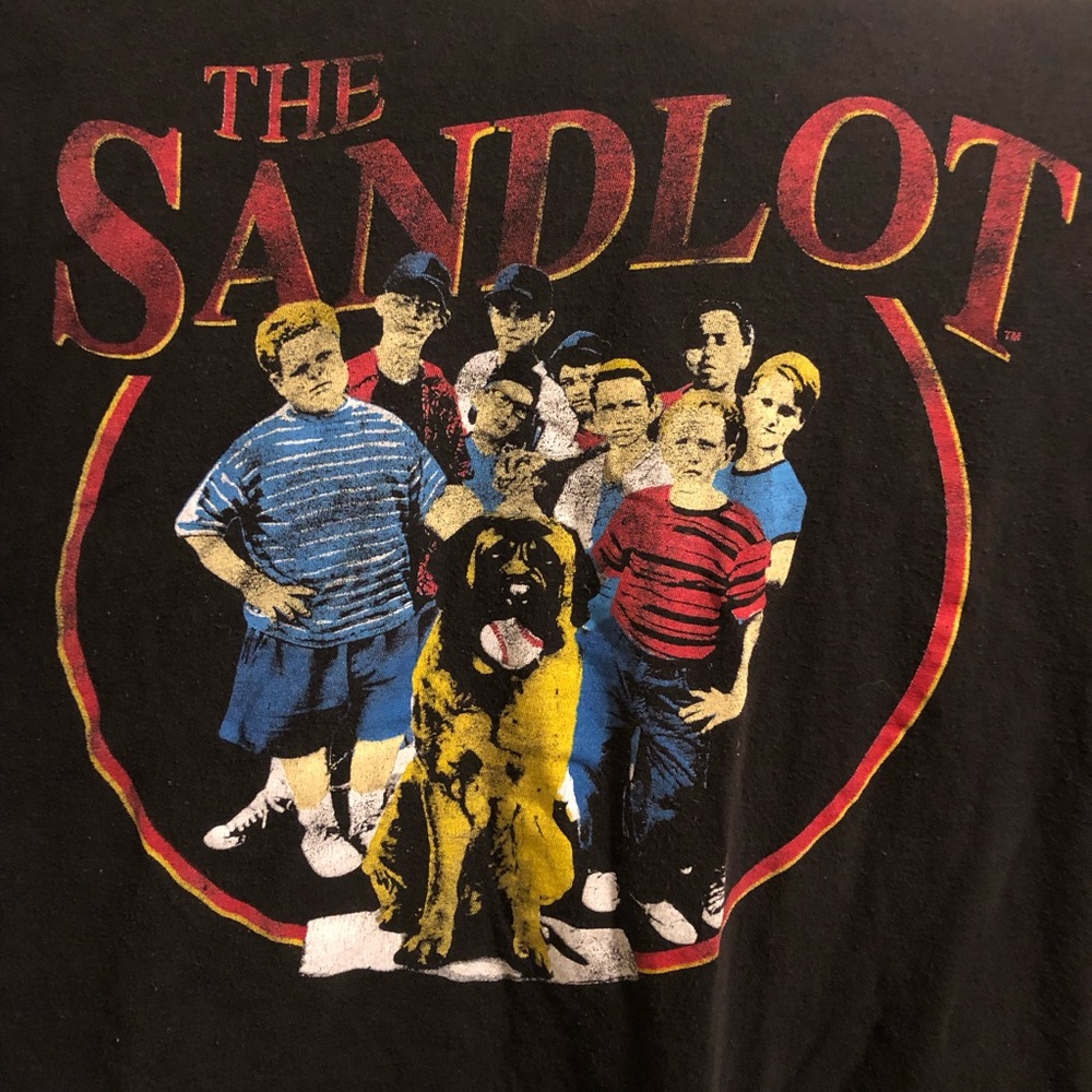 The Sandlot Distressed Style Graphic T-Shirt - XL